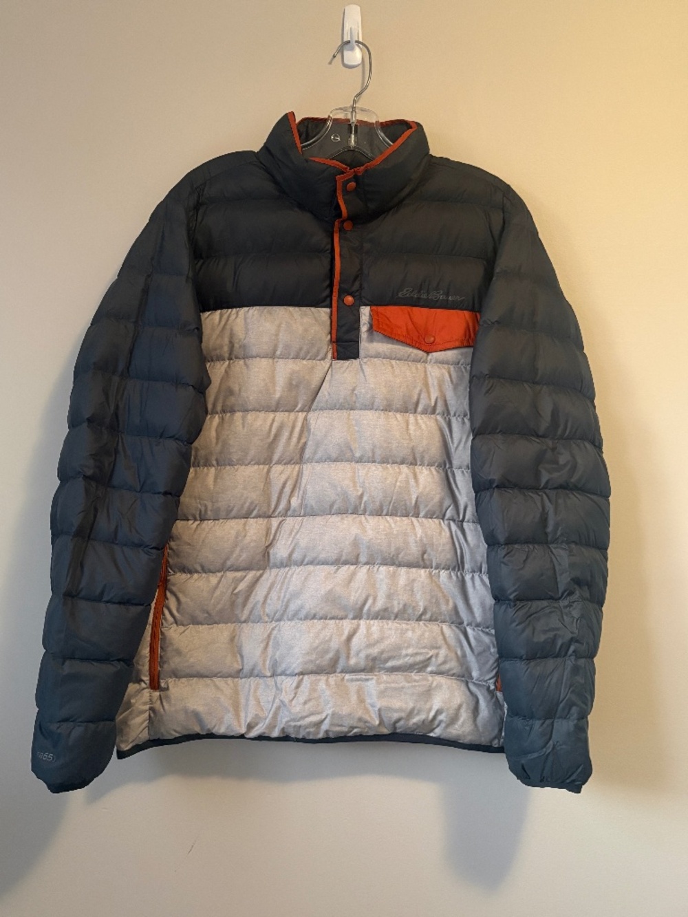 Eddie Bauer Down Puffer Pullover Jacket Medium M